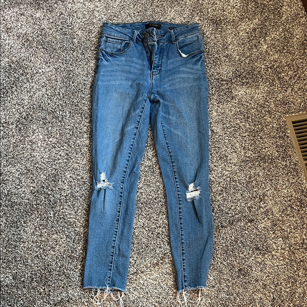 Black Label Women's Blue Skinny Jeans